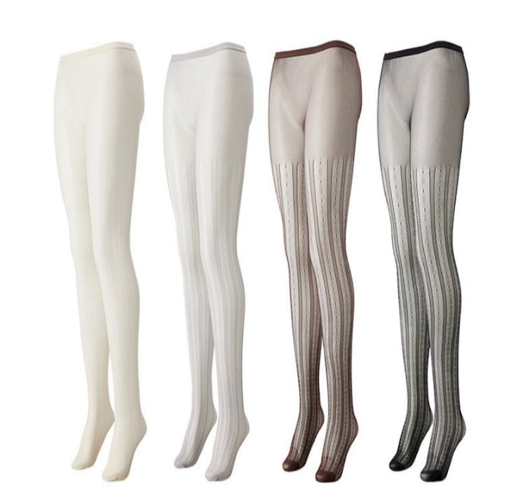 Patterned Hollow Out Pantyhose Model